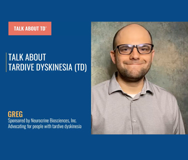 Watch Greg’s Story on Living with Depression and Tardive Dyskinesia
